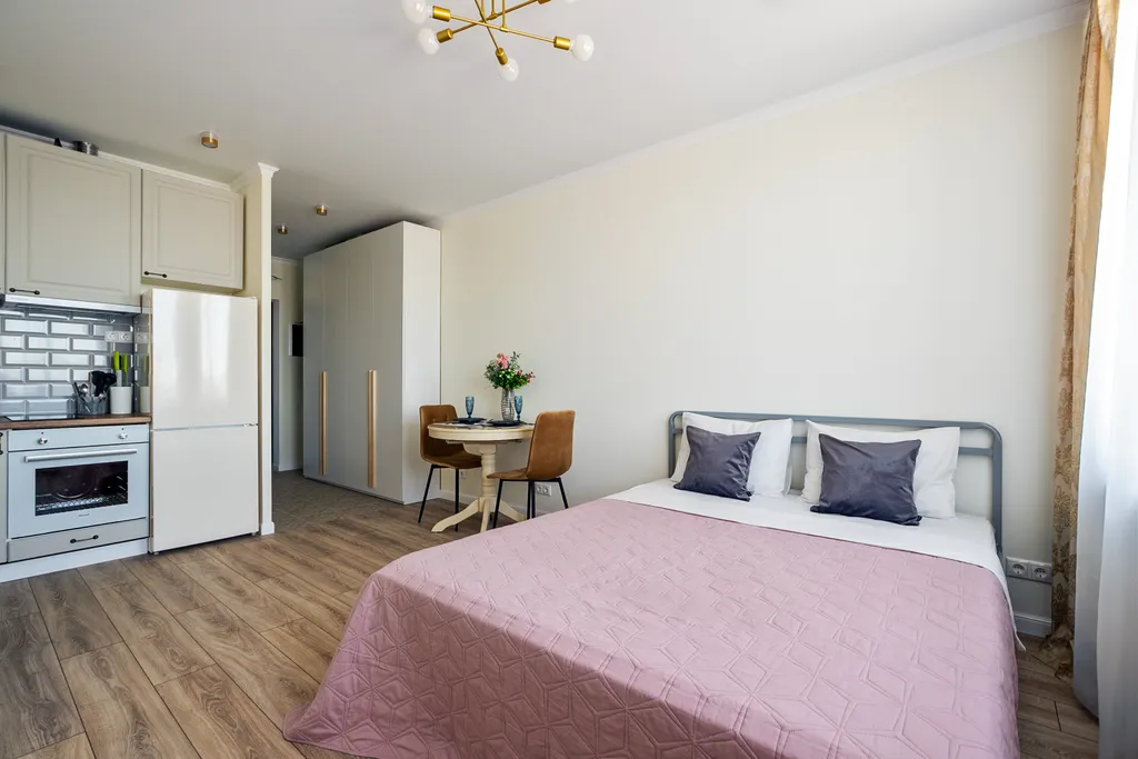 Квартира Квартира Студия в шаговой доступности от метро Нижегородская — Москва