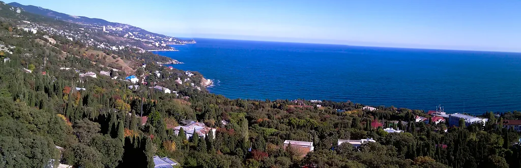 Супер-видовая квартира с чистым видом на море и гору Ай-Петри