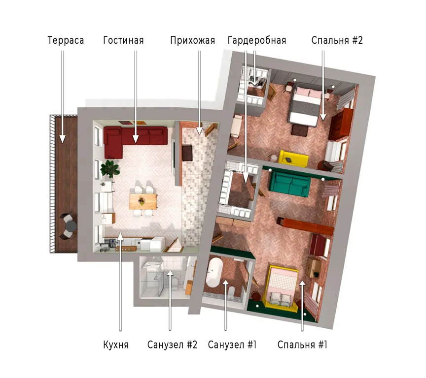 Квартира Апартаменты Gallery с террасой и видом на набережную Фонтанки и БДТ — Санкт-Петербург