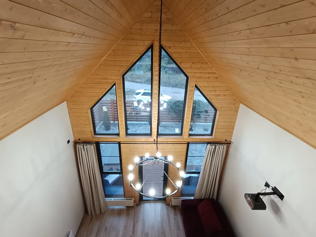 Aframe_KMV дом с горячим джакузи