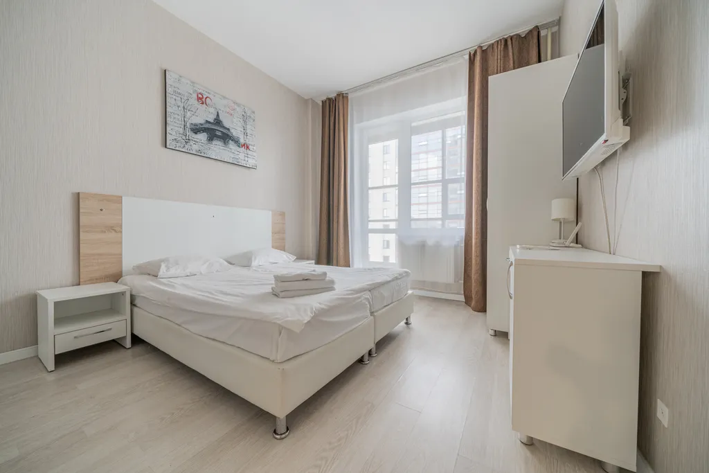 Квартира Квартира Уютная студия рядом с метро — Санкт-Петербург