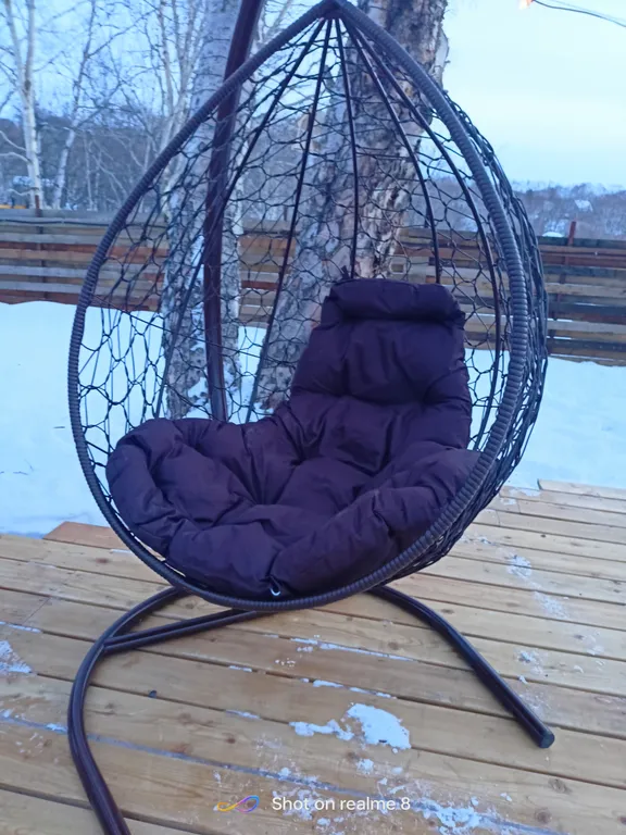 Домик А-фрейм с баней и купелью