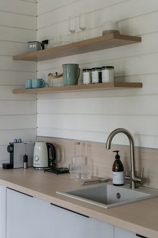 Уютный дом с сауной в лесу