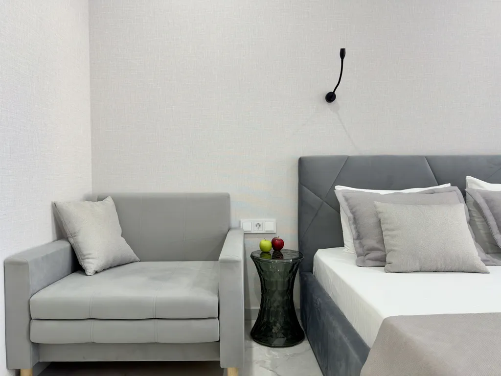 Квартира Квартира Люкс с видом на море и реку с балконом — Лазаревское