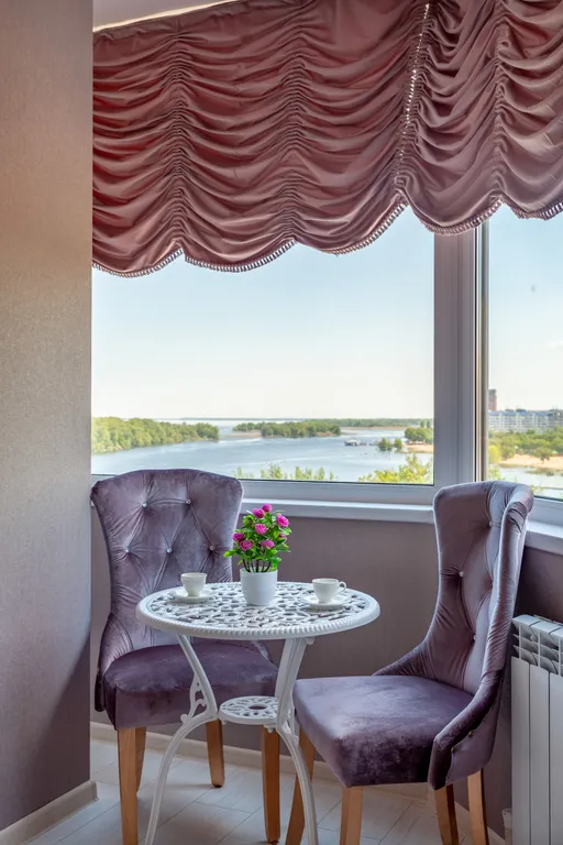 Видовой люкс с 2 спальнями на Набережной, бесконтактное заселение 24/7