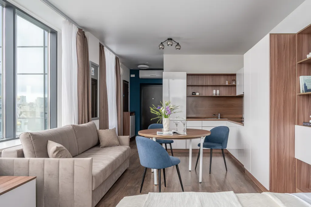 Апарт с видом на центр в Радиусе в самом центре у метро