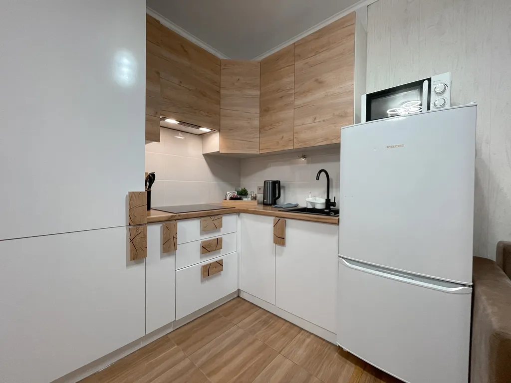 Уютная студия с встроенной кухней