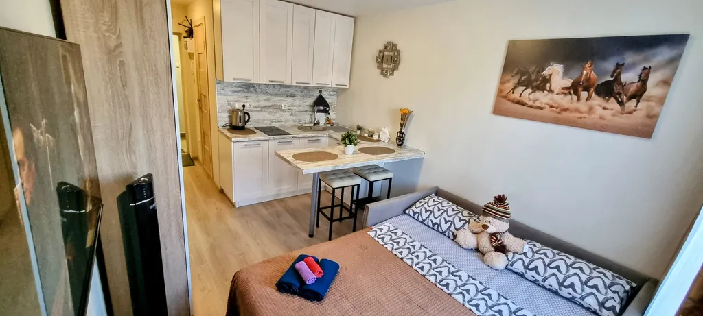 Квартира Квартира Уютная студия — Москва