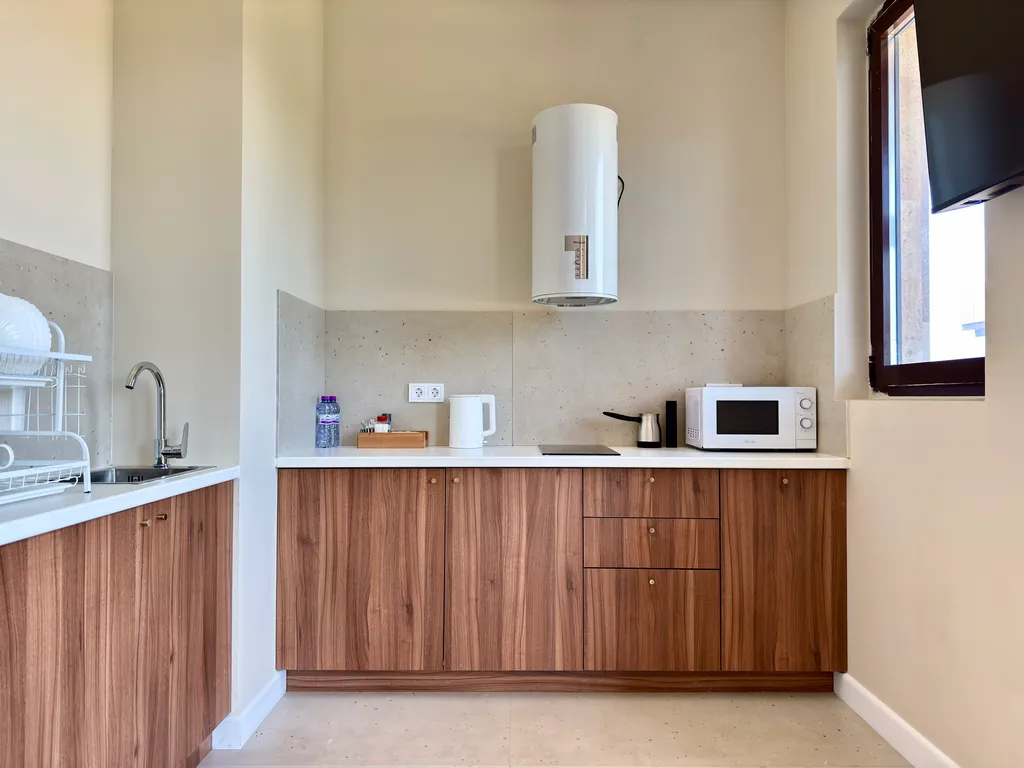 Квартира Квартира Делюкс с балконом и видом на горы и реку — Лазаревское