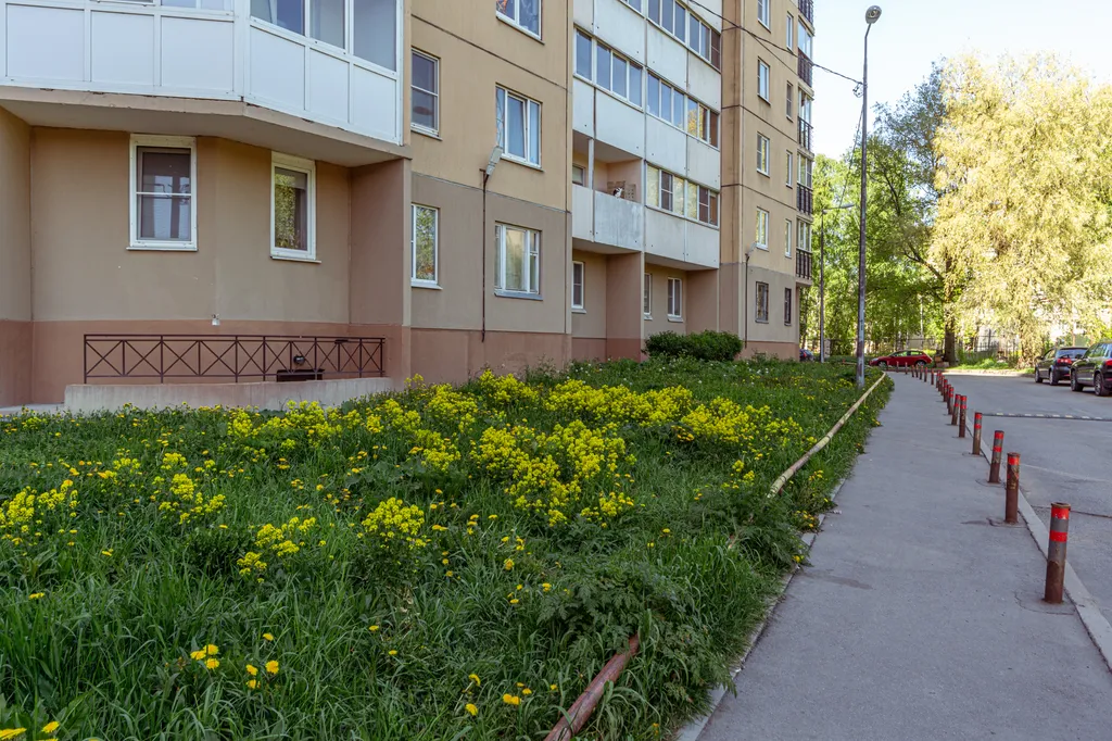 Квартира с балконом у госпиталя ветеранов
