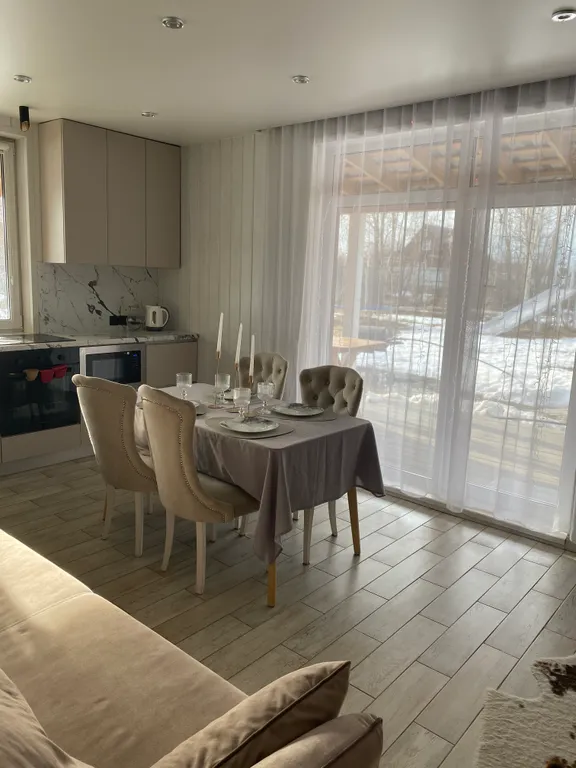 Дом 150m2 — чан, сауна, панорамные окна