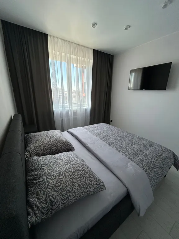 Уютная квартира с панорамными окнами