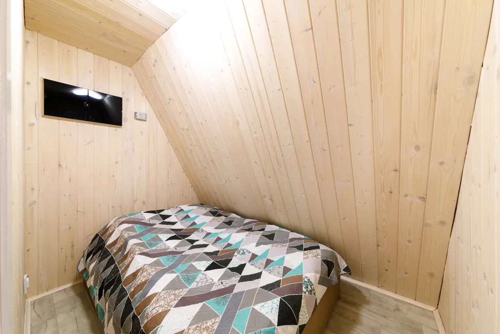 Уютный А-фpейм дом с бесплатной сауной