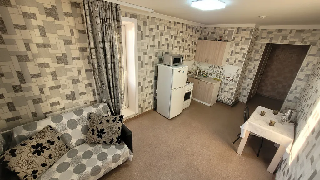 Евродвушка с видом на реку Ангару