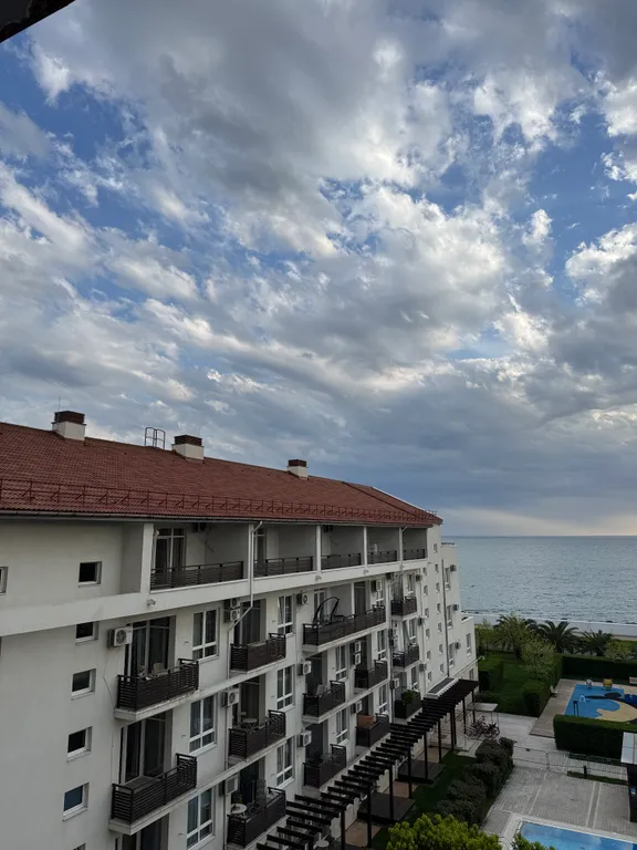 Апартамент с видом на море Морской квартал на первой береговой линии