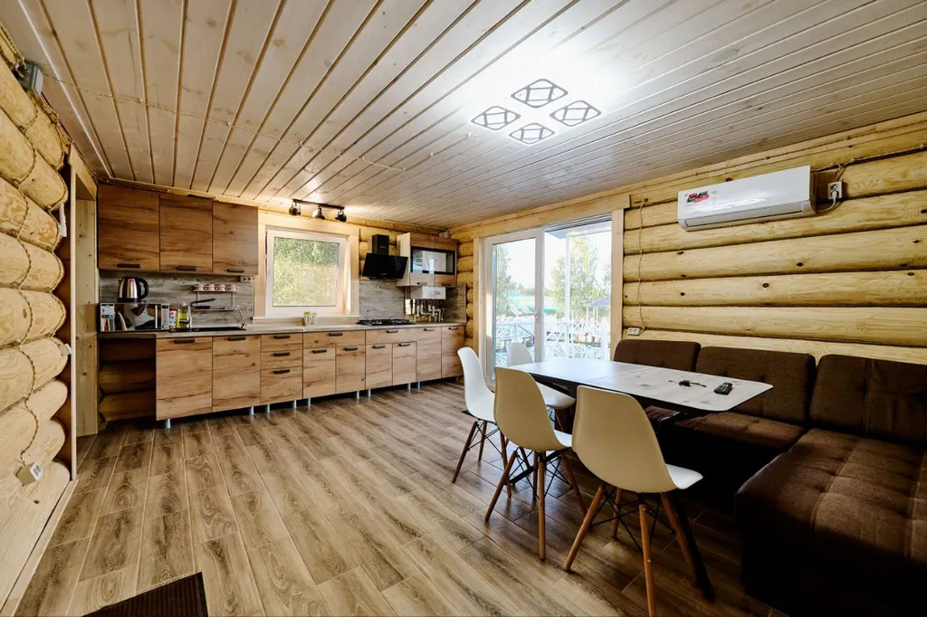 Двухэтажный дом с Русской баней