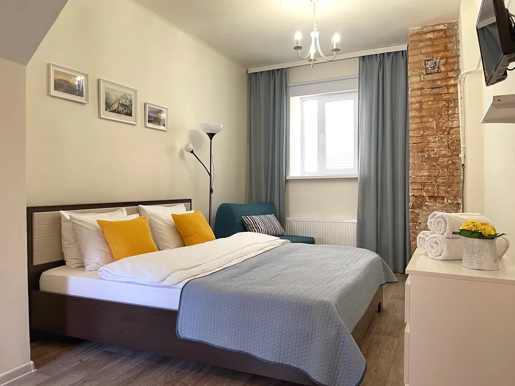 Квартира Студия в курортной зоне с аутентичной печью — аренда посуточно в Пятигорск