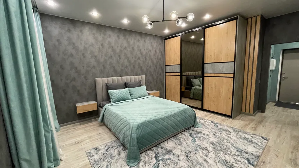 Уютная квартира в жк fiftyfifty с шикарным панорамным видом — аренда посуточно в Тюмень