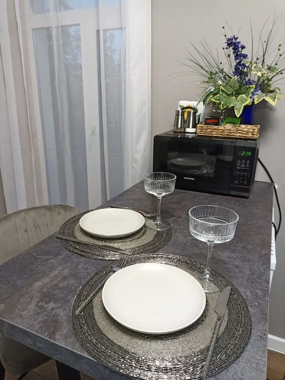 Сиреневая квартира с панорамой на город