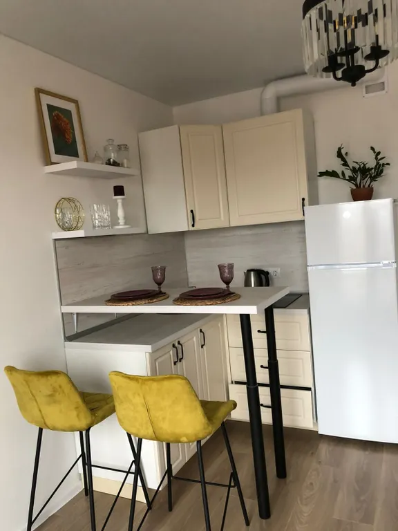 Стильные апартаменты с видом на город