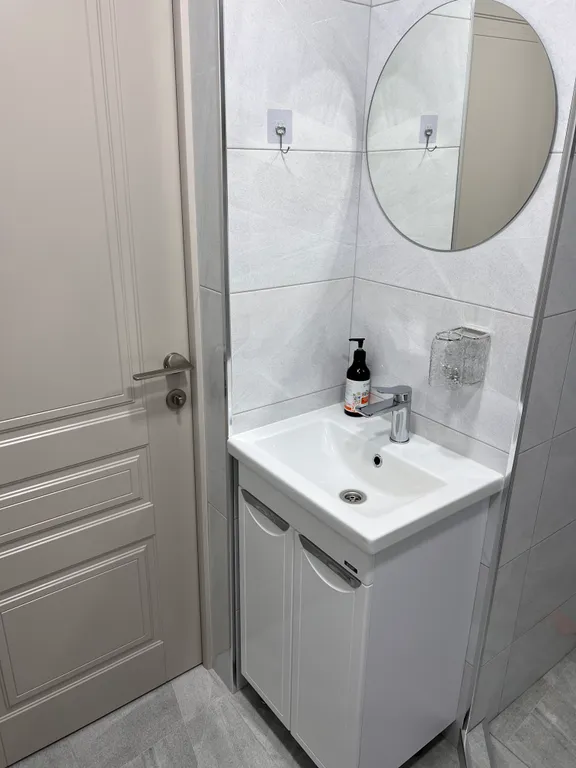 Апартаменты на берегу Каспийского моря с видом на горы