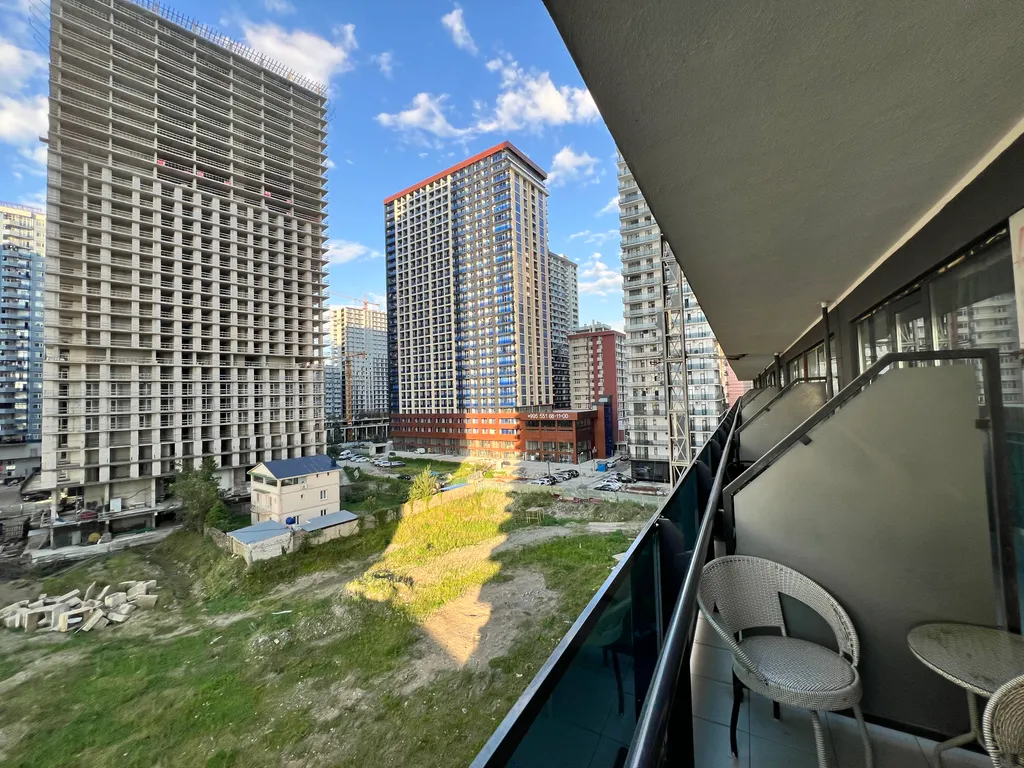 Orbi Beach Tower №507, море, парк, небоскреб