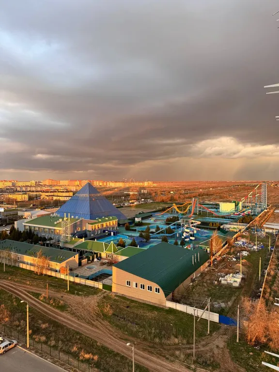 Милая студия возле аквапарка