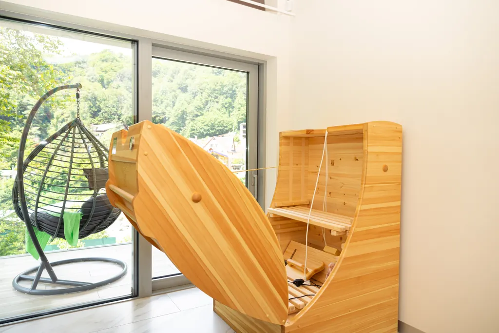 Квартира с 3 спальнями, камином с живым огнём и видом на горы