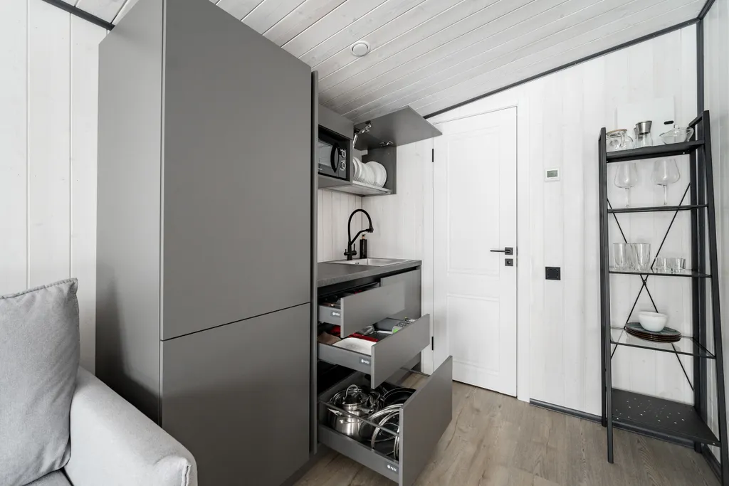 Семейный коттедж с 1 спальней с мангальной зоной