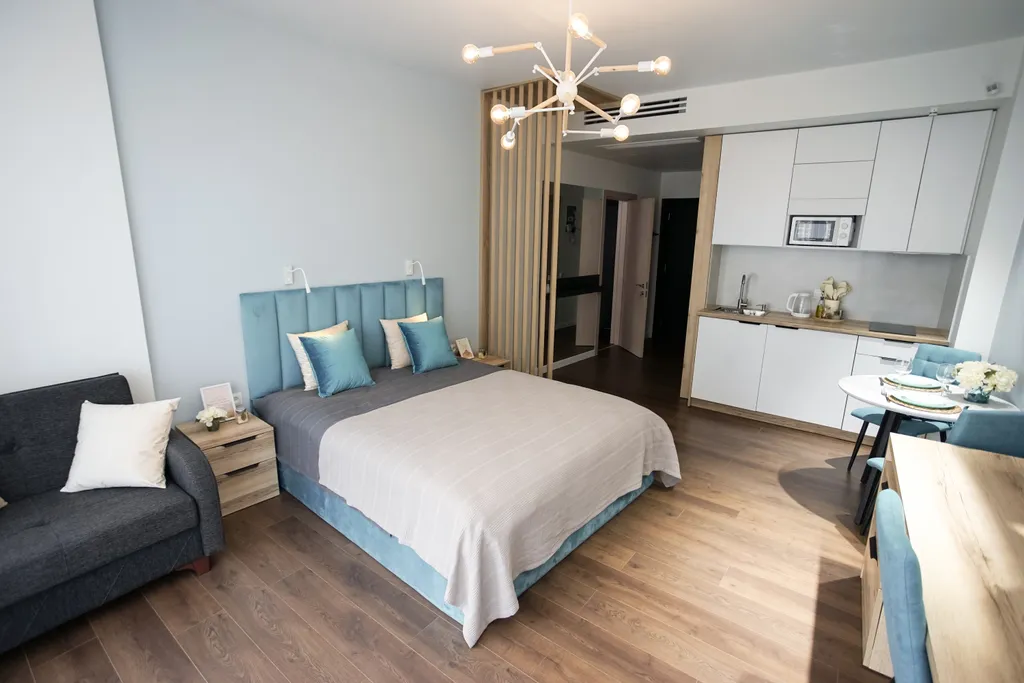 GG Home  - уютная студия в White Sails с видом на море на 12 этаже