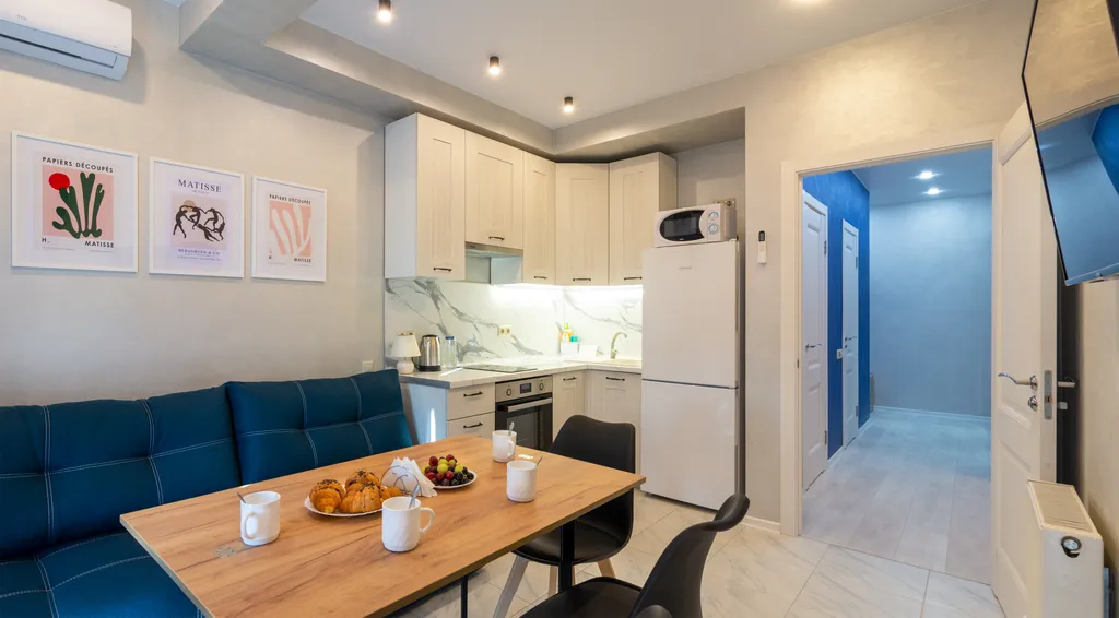 Апартамент blue sky с видом на море