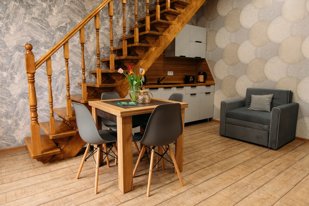 Апартаменты двухуровневые однокомнатные с кухней (апарт 6)