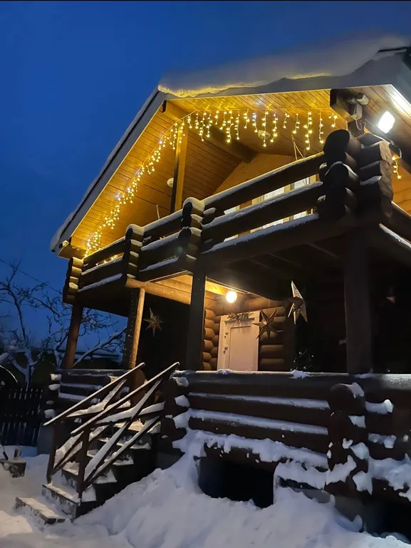 Коттедж с сауной рядом с озером