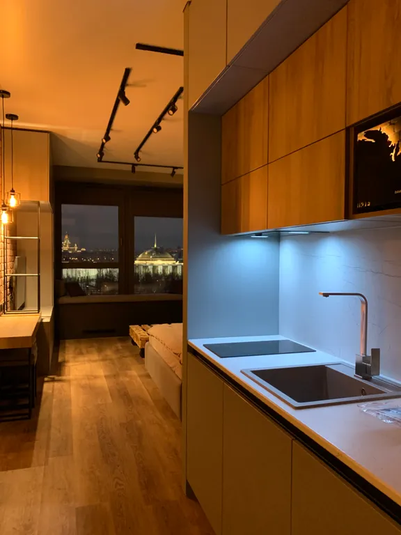 Квартира Квартира Студия view point moscow loft apart — Москва