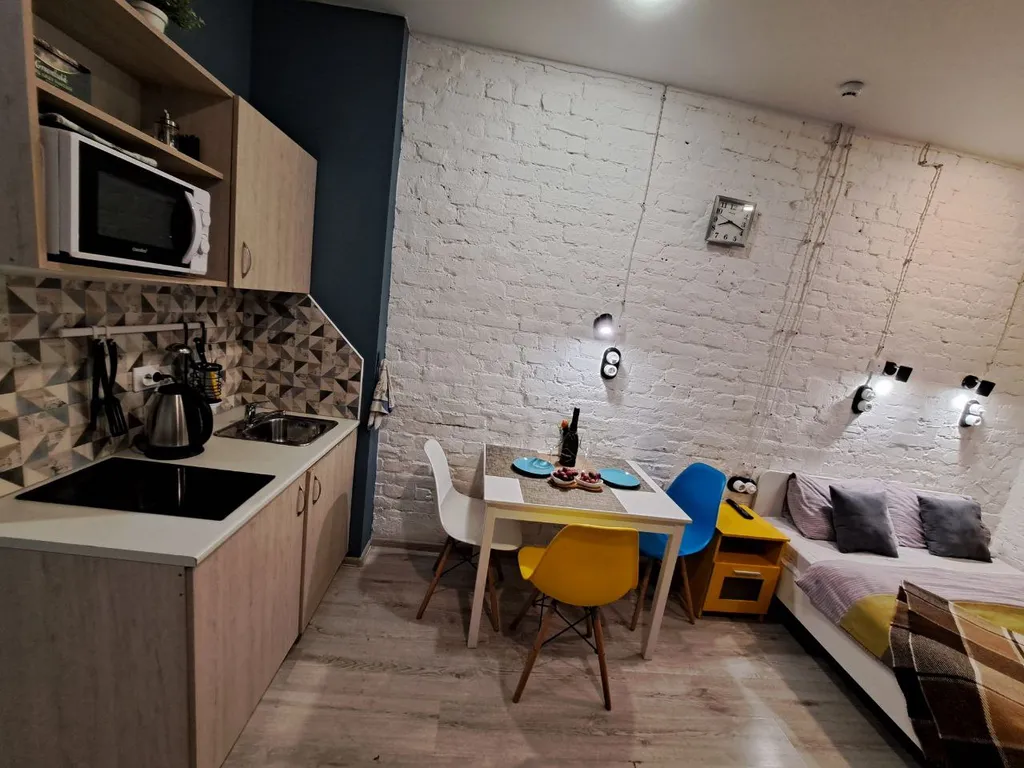 Уютная квартира-студия в центре с бесплатной парковкой