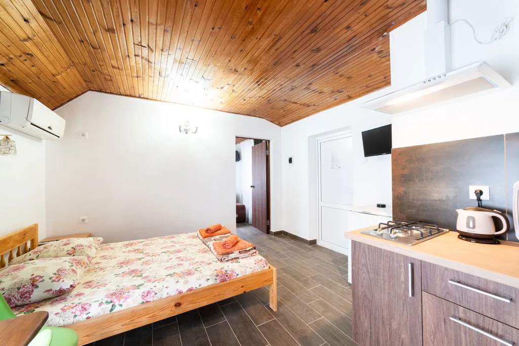 Квартира Квартира Двухкомнатная в гостевом доме Южный — Анапа