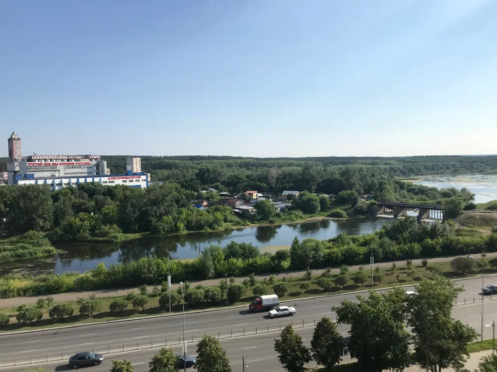Квартира Апартаменты с видом на реку — Челябинск