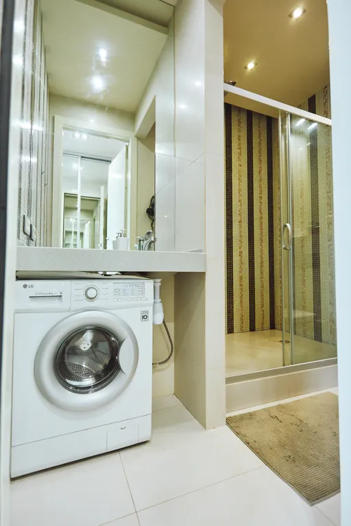 Квартира Квартира Тихая роскошь. 47 этаж, вид на гребной канал и Серебряный бор — Москва