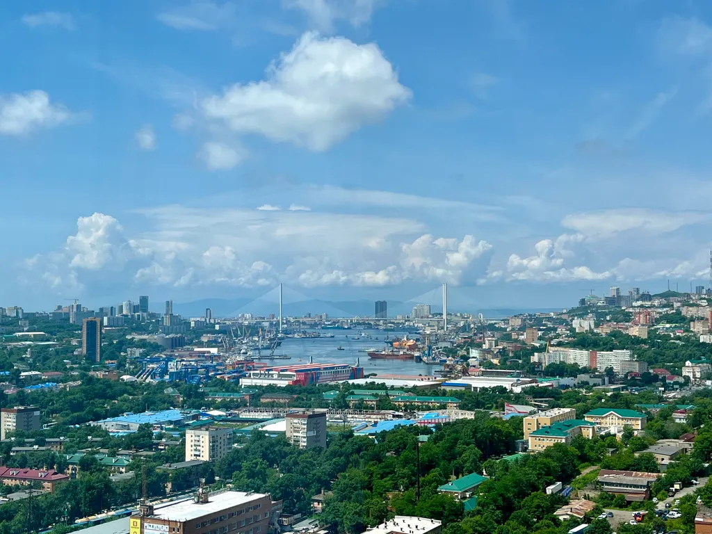 Квартира Квартира Панорамная студия Бали с видом на море — Владивосток