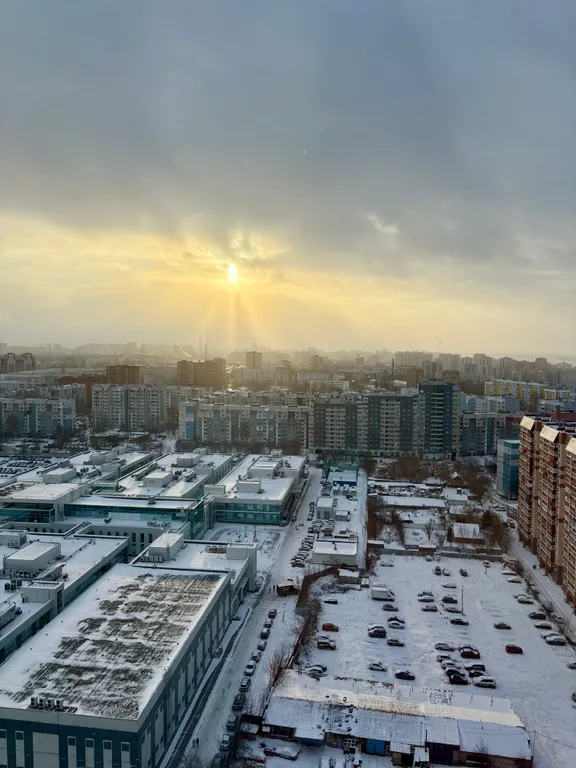 Квартира Квартира Уютное гнездышко над зимним городом — Самара