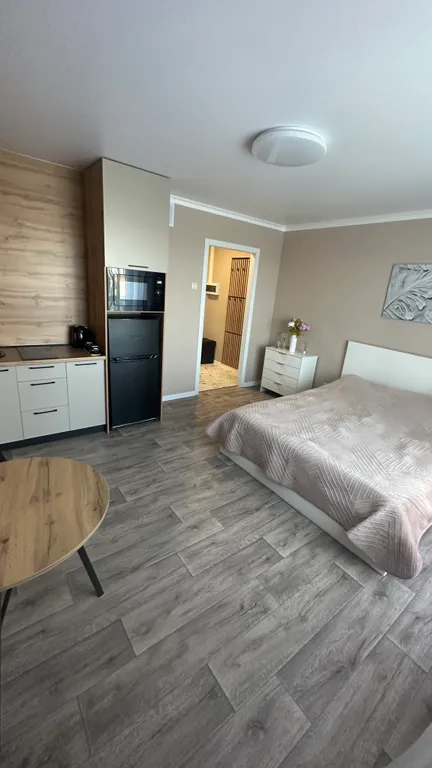 Уютная студия в центре города с видом на реку