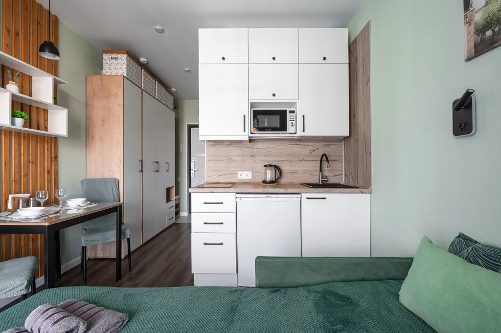 Зеленая студия в ЖК Кислород