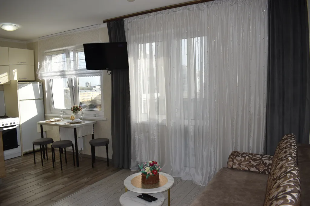 Уютная квартира-студия в центре в новостройке