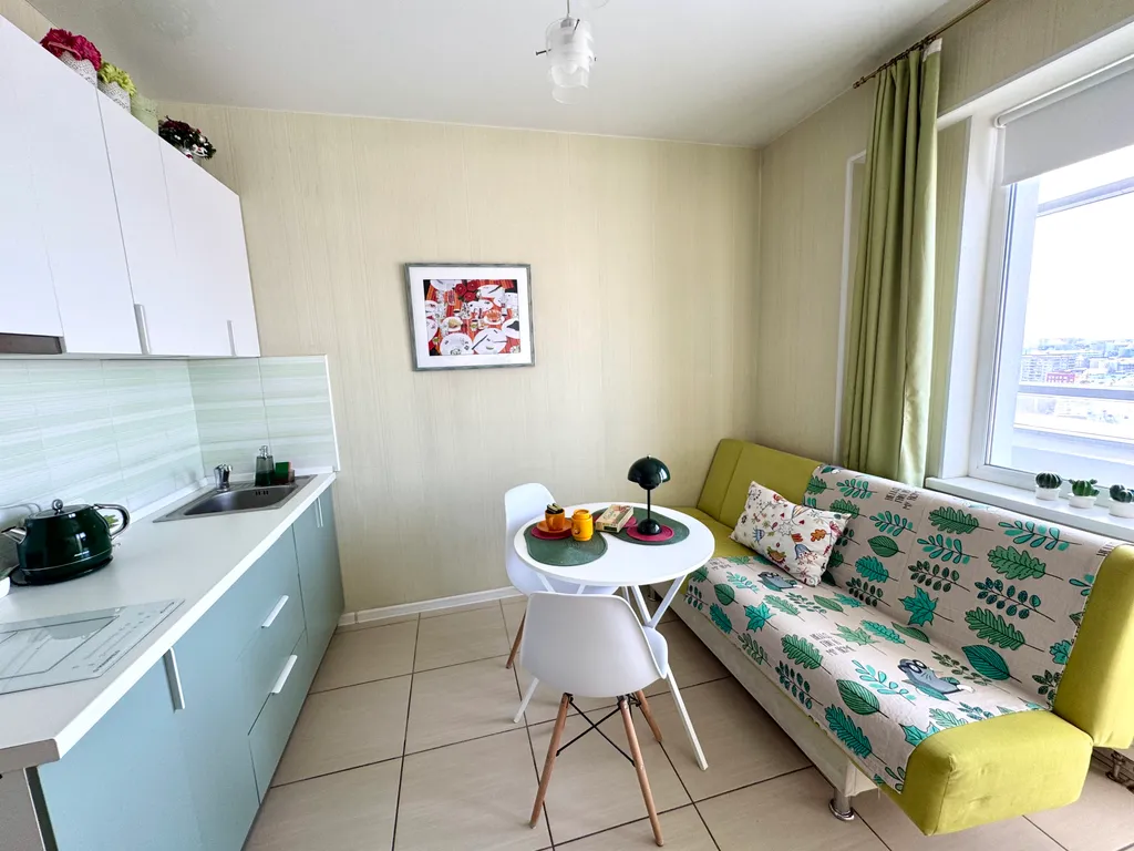 Уютная квартира на 23 этаже