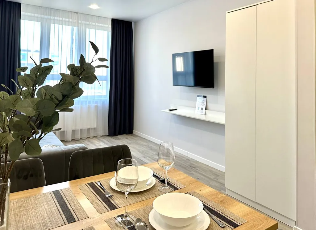 Красивая дизайнерская квартира в новом жк с видом на море