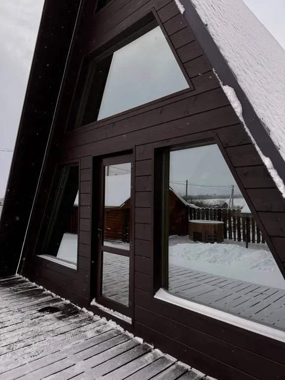 Дом с баней и чаном