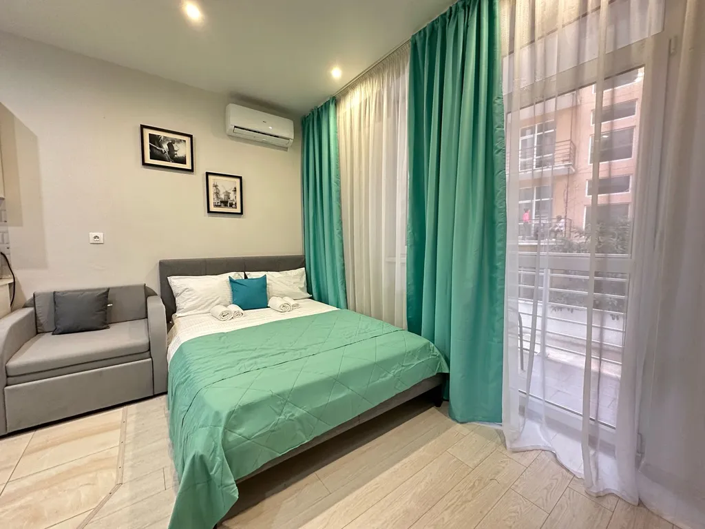 Квартира Квартира Уютная студия с отличным местом расположения — Сириус