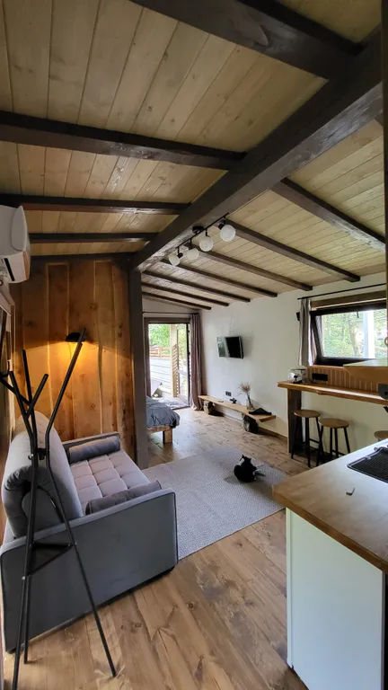 Дом-студия в стиле шале в центре