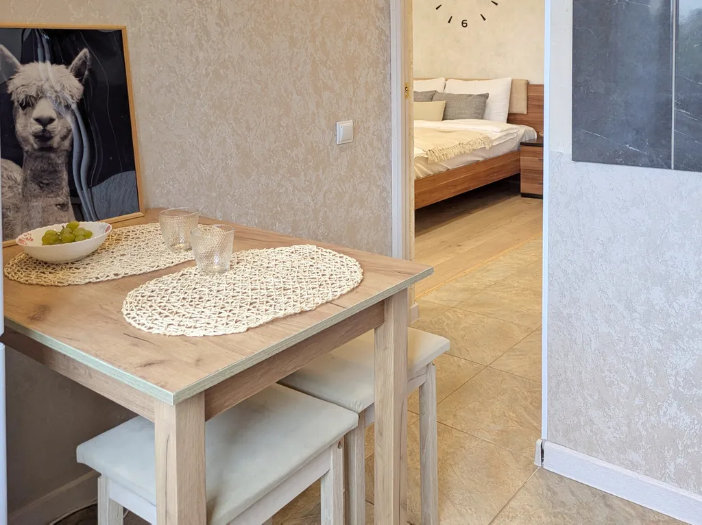 Светлая квартира в центре, рядом с фонтаном