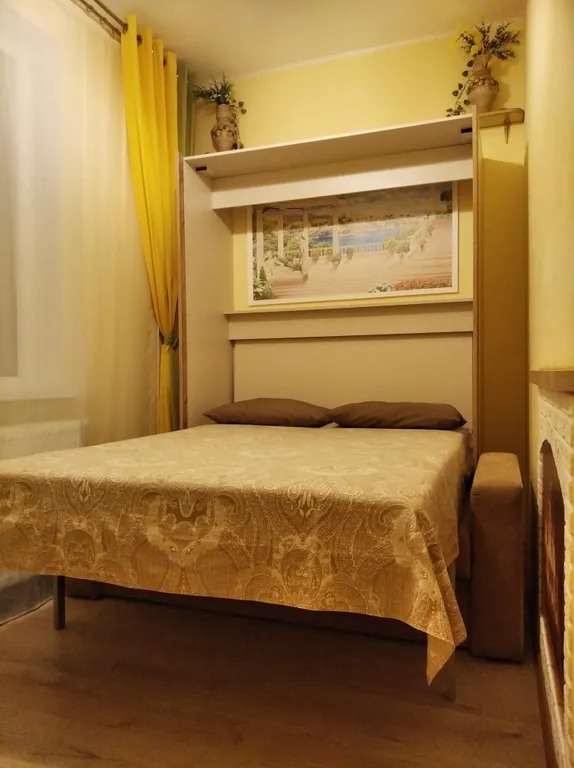 Светлая квартира у парка с рекой +